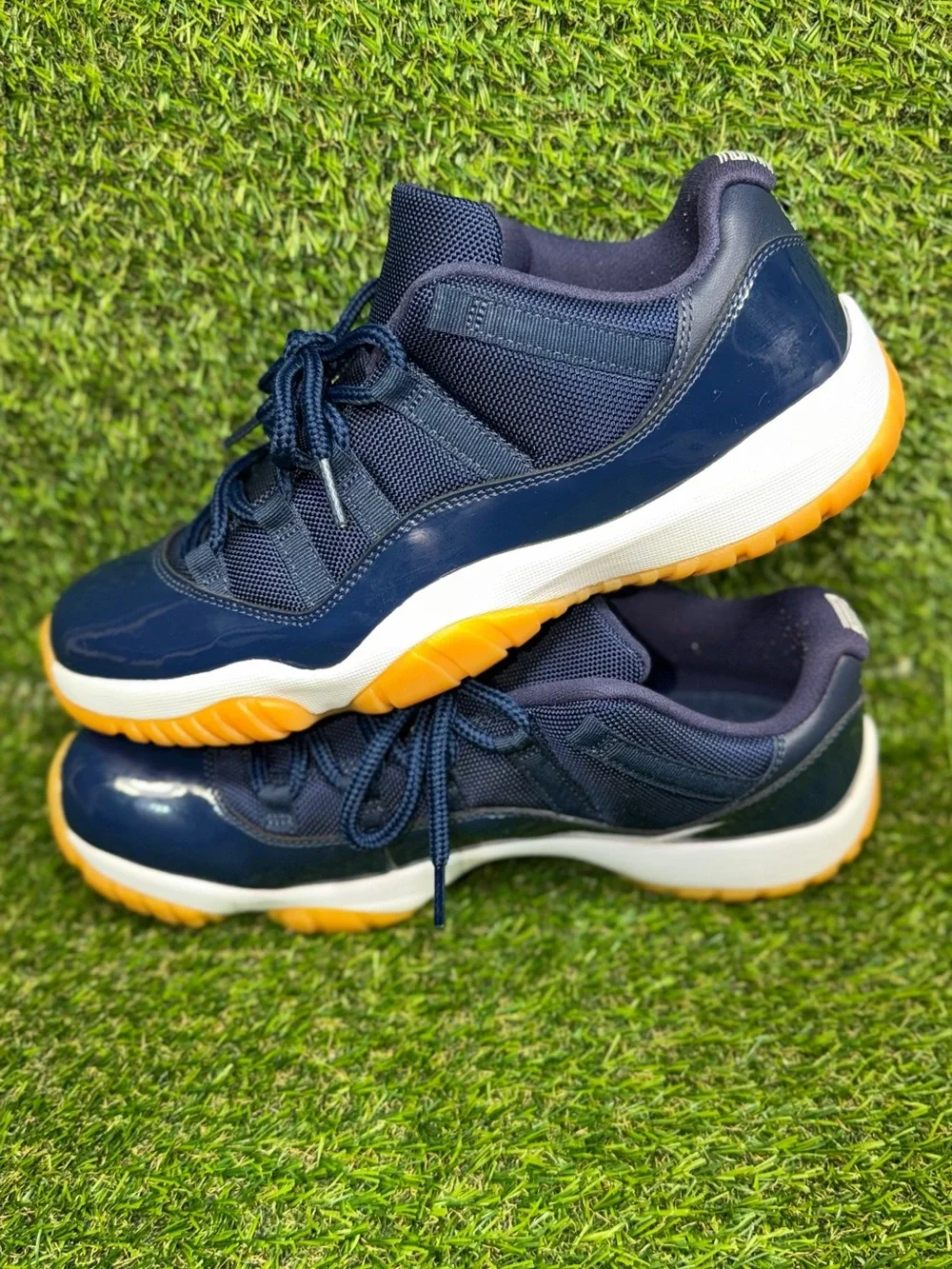 Size 10.5 - Air Jordan 11 Retro Low Navy Gum - Worn twice